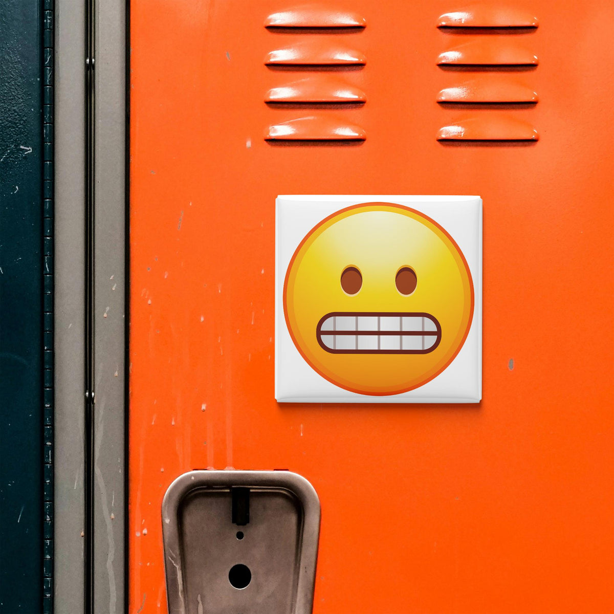 Grimacing Face Emoji Magnet