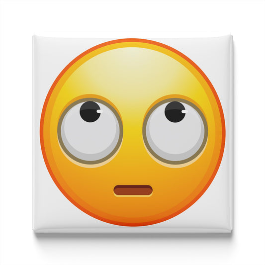 Face With Rolling Eyes Emoji Magnet