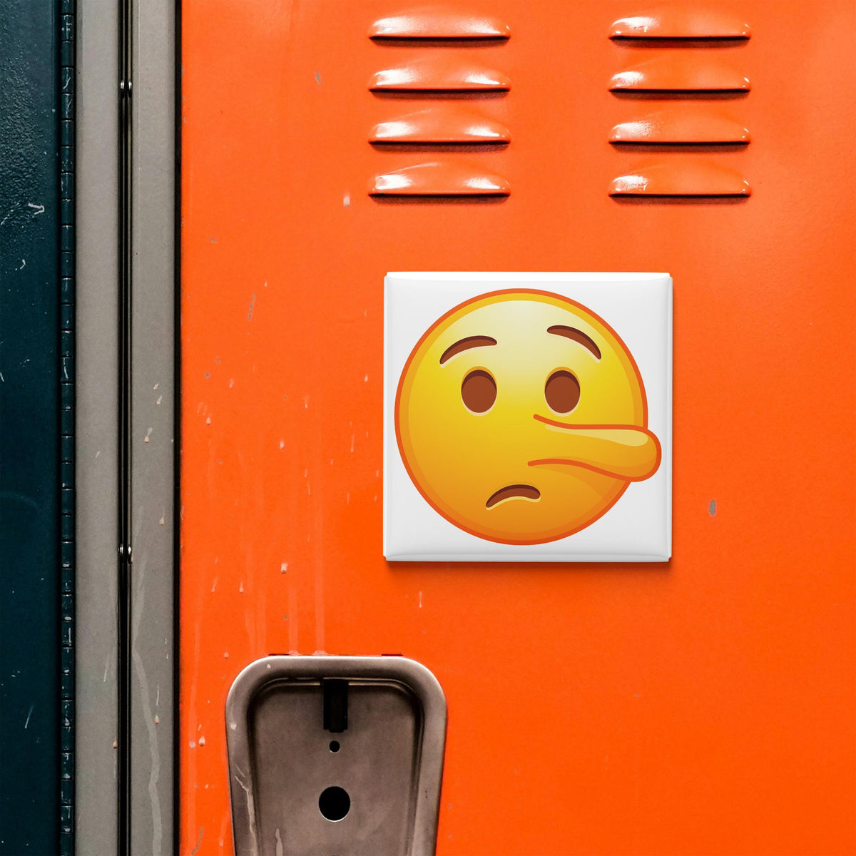 Lying Face Emoji Magnet