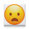 Frowning Face With Open Mouth Emoji Magnet