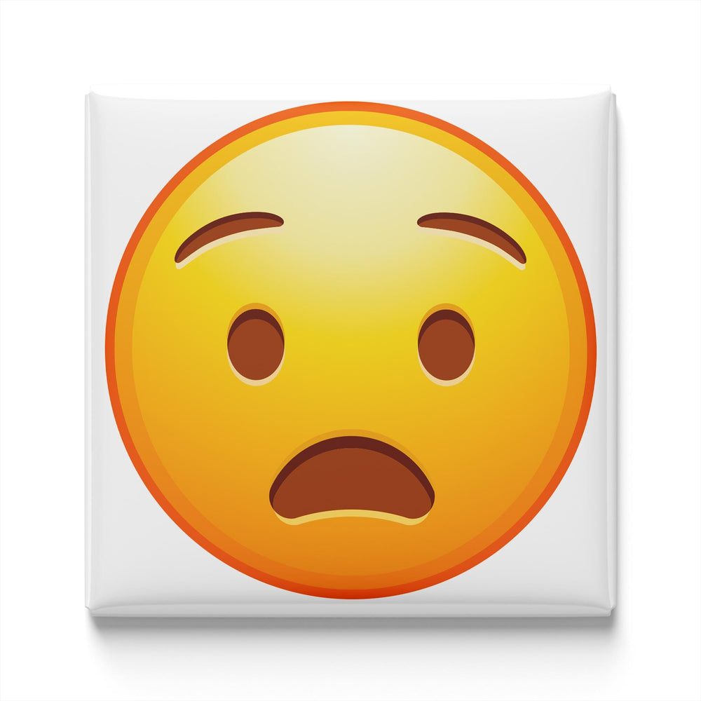 Anguished Face Emoji Magnet