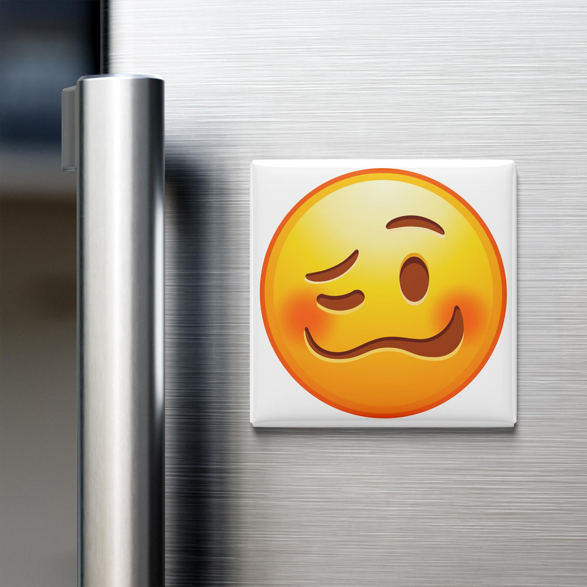 Woozy Face Emoji Magnet