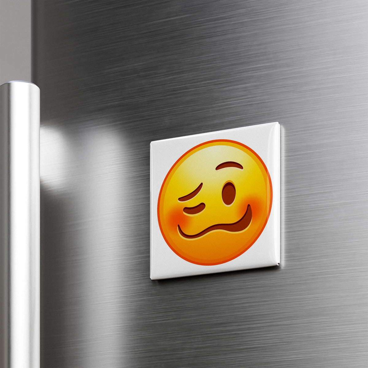 Woozy Face Emoji Magnet