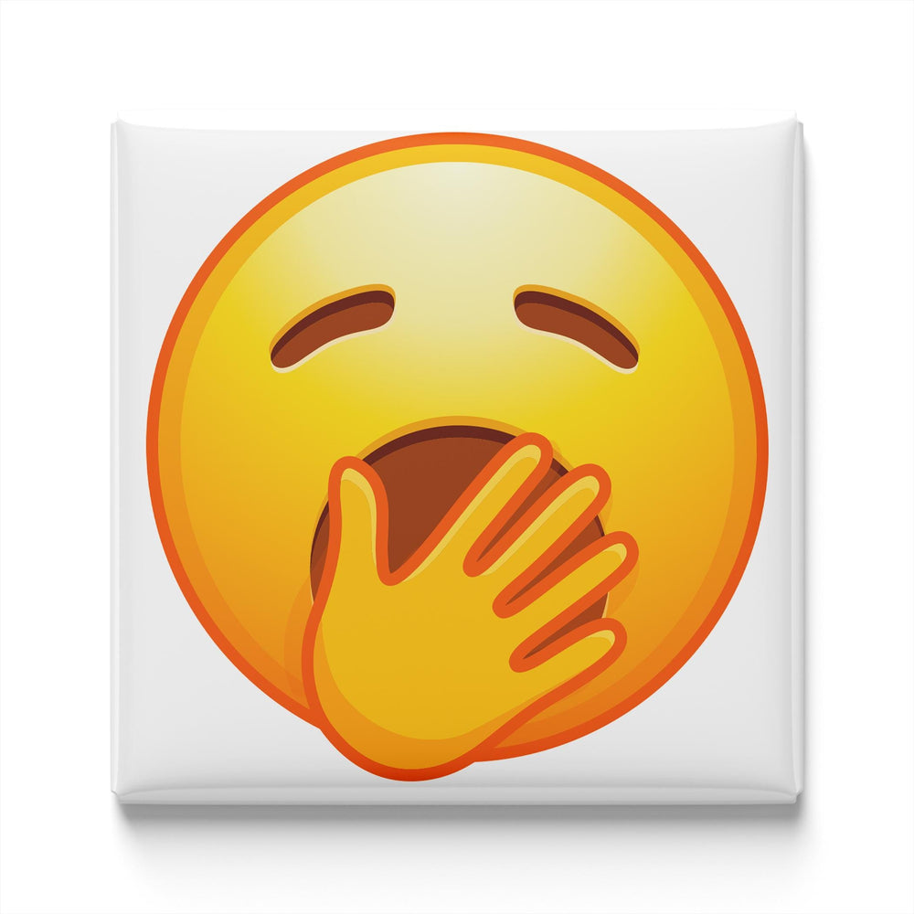 Yawning Face Emoji Magnet