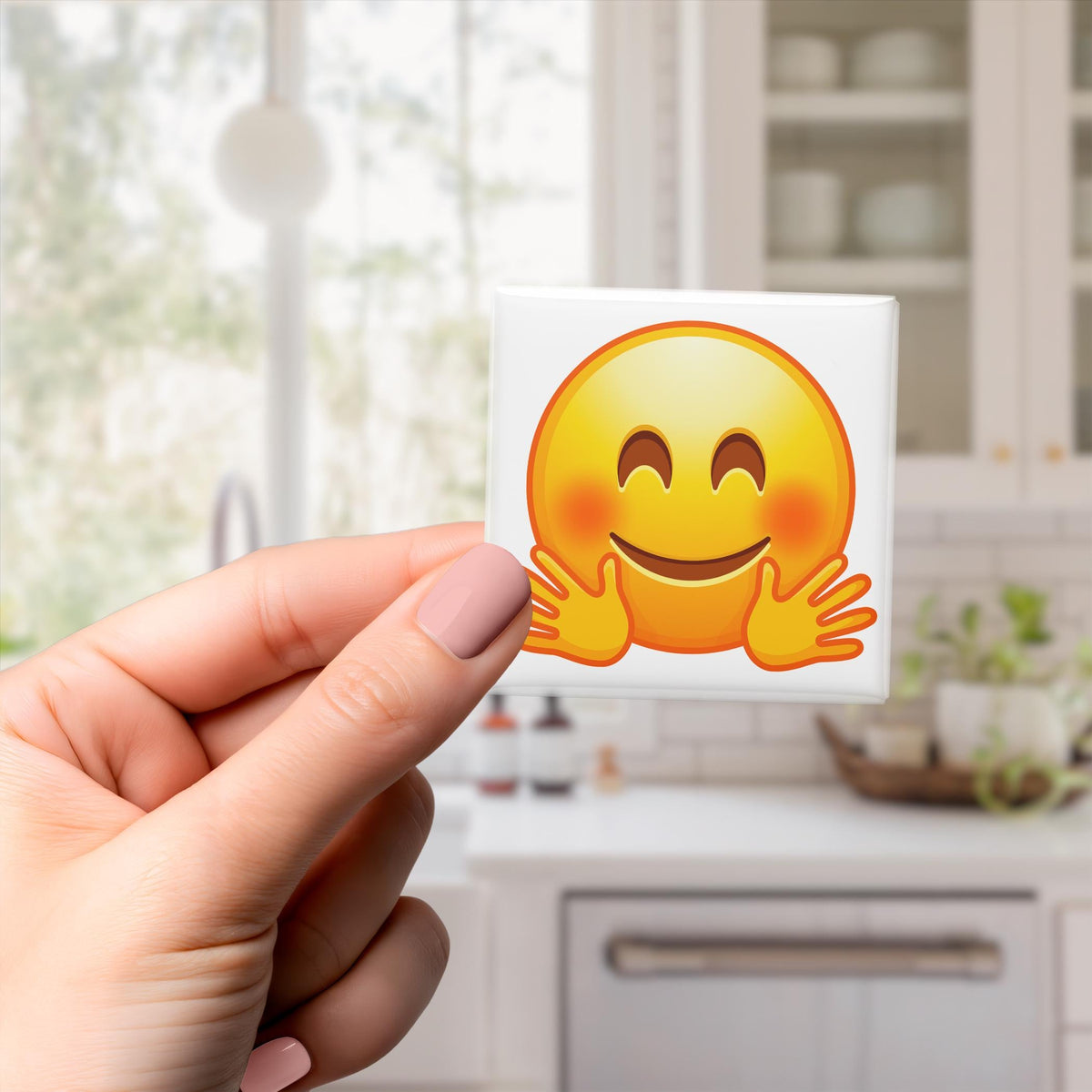 Hugging Face Emoji Magnet