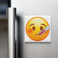 Face With Thermometer Emoji Magnet