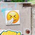 Sneezing Face Emoji Magnet
