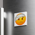 Face With Head-Bandage Emoji Magnet