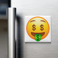 Money-Mouth Face Emoji Magnet