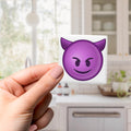 Smiling Face With Horns Emoji Magnet