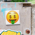 Money-Mouth Face Emoji Magnet