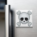 Skull and Crossbones Emoji Magnet