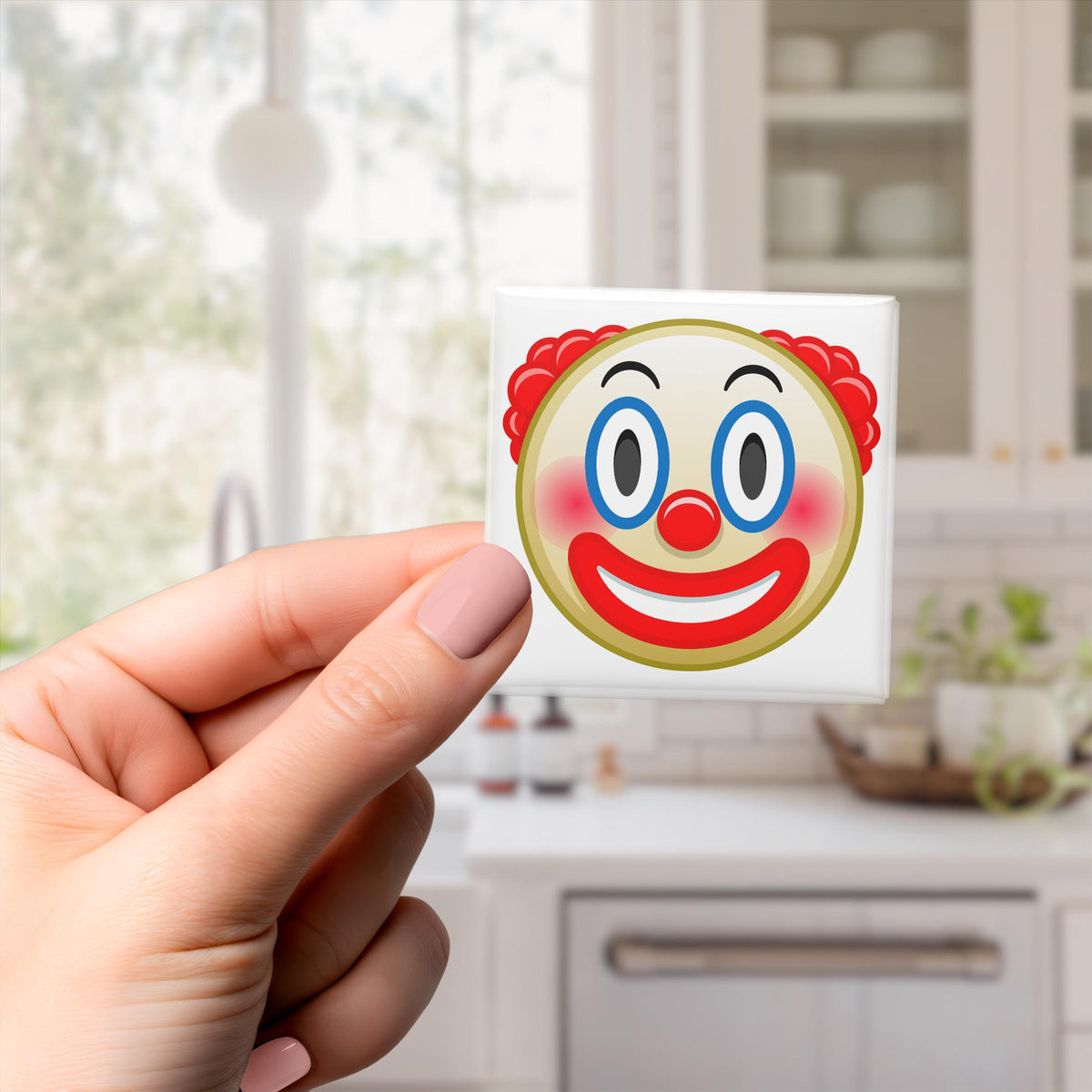 Clown Face Emoji Magnet