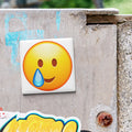 Smiling Face With Tear Emoji Magnet