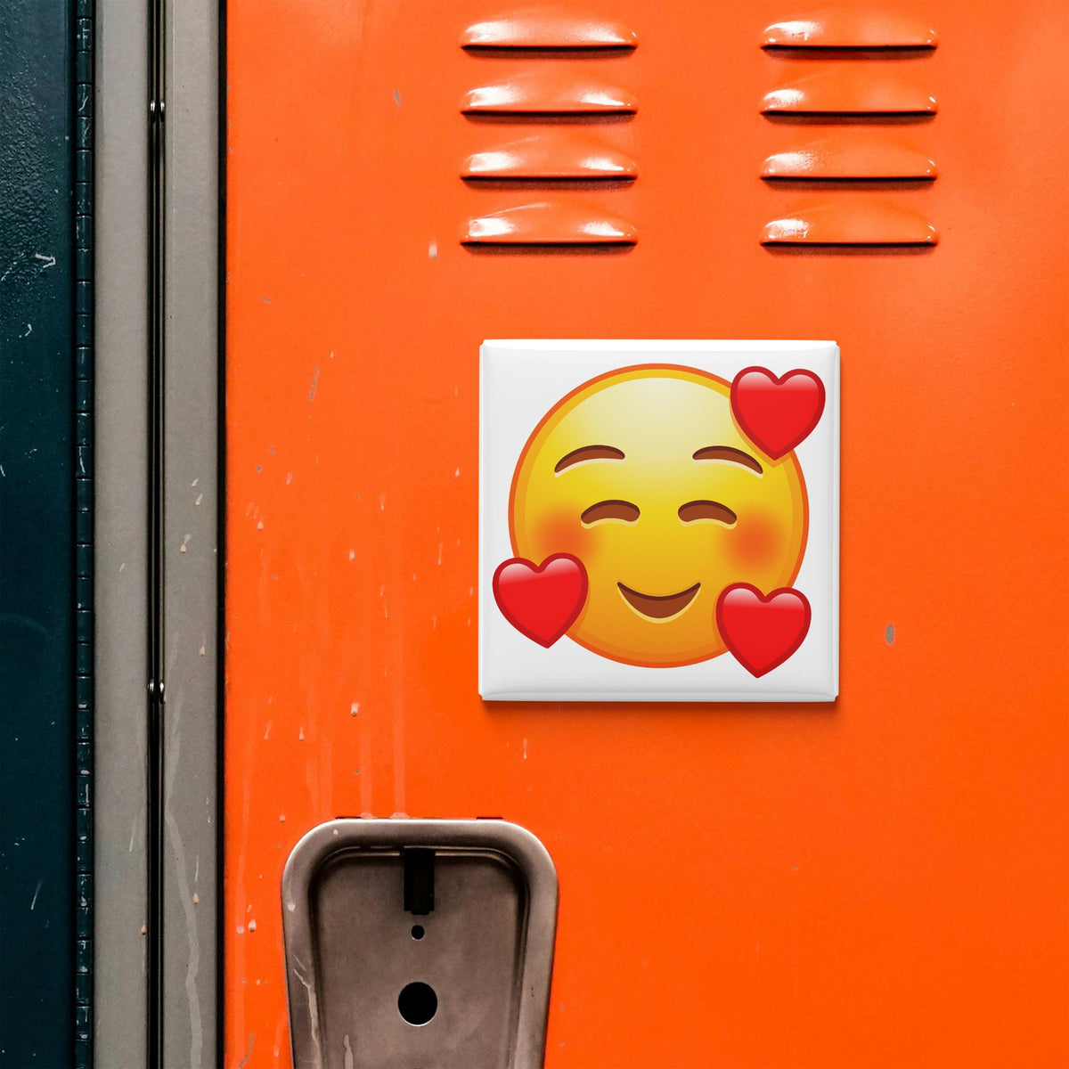 Smiling Face With Hearts Emoji Magnet