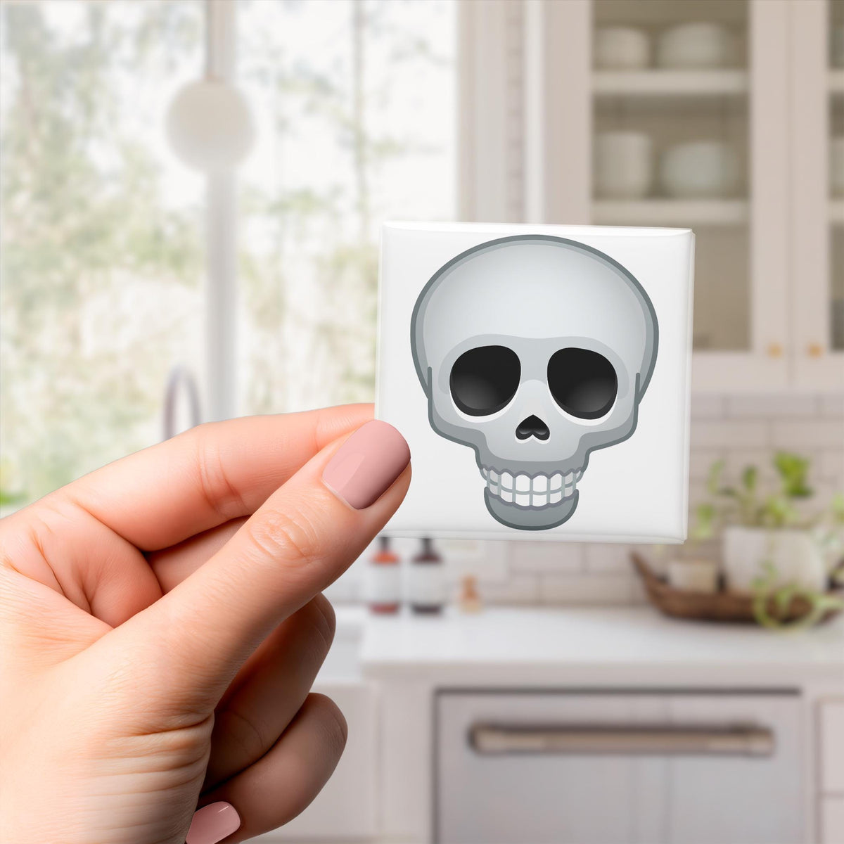 Skull Emoji Magnet