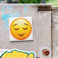 Relieved Face Emoji Magnet
