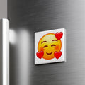 Smiling Face With Hearts Emoji Magnet