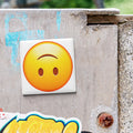 Upside Down Face Emoji Magnet
