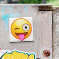Winking Face With Stuck-Out Tongue Emoji Magnet