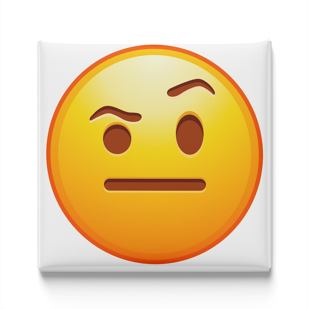 Face With Raised Eyebrow Emoji Magnet