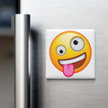 Goofy Face Emoji Magnet
