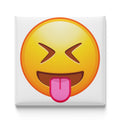 Face with Stuck-Out Tongue and Squinting Eyes Emoji Magnet