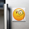 Face With Monocle Emoji Magnet