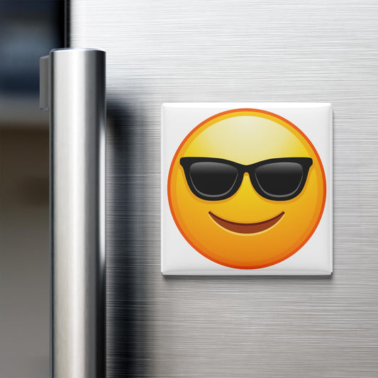 Smiling Face With Sunglasses Emoji Magnet