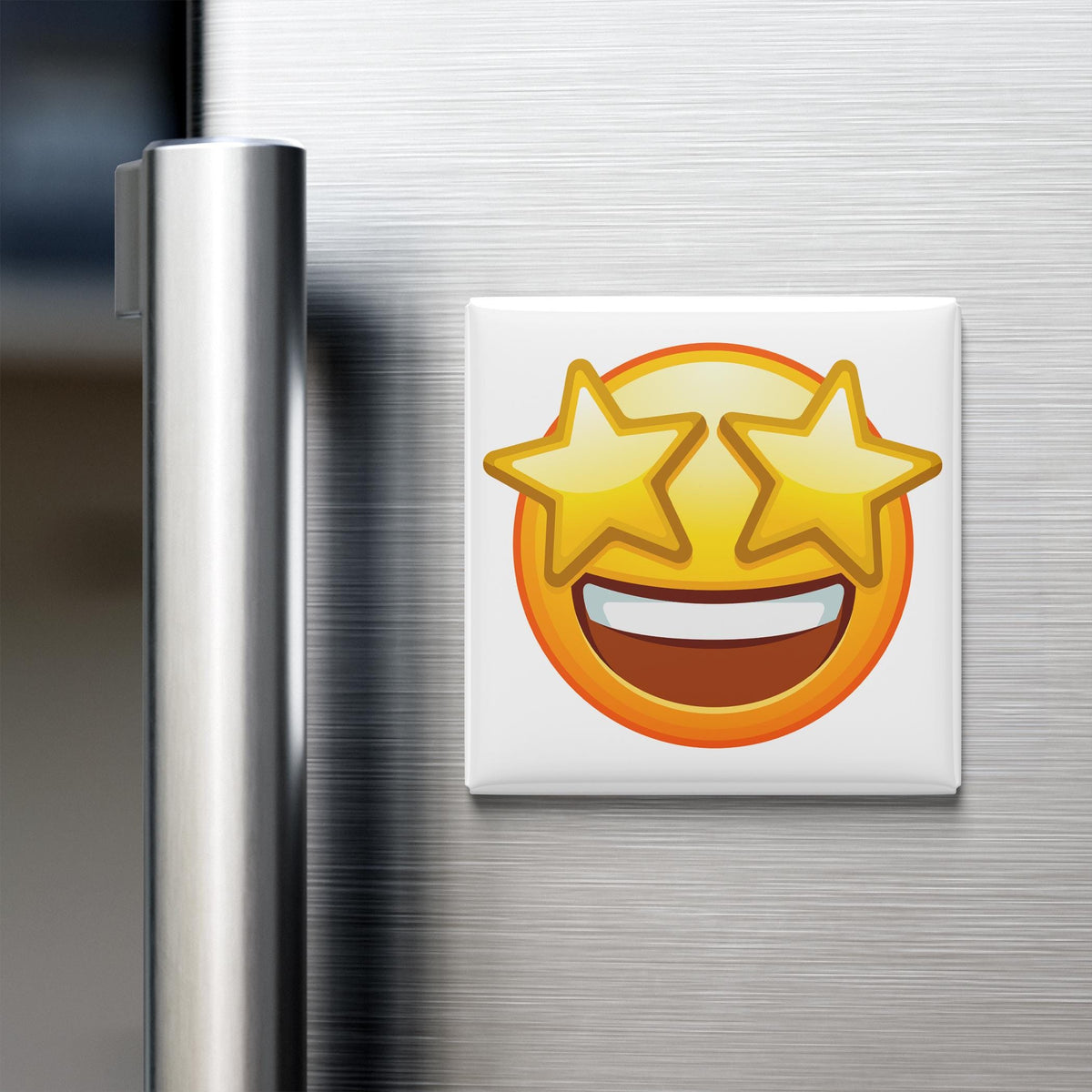 Face With Starry Eyes Emoji Magnet