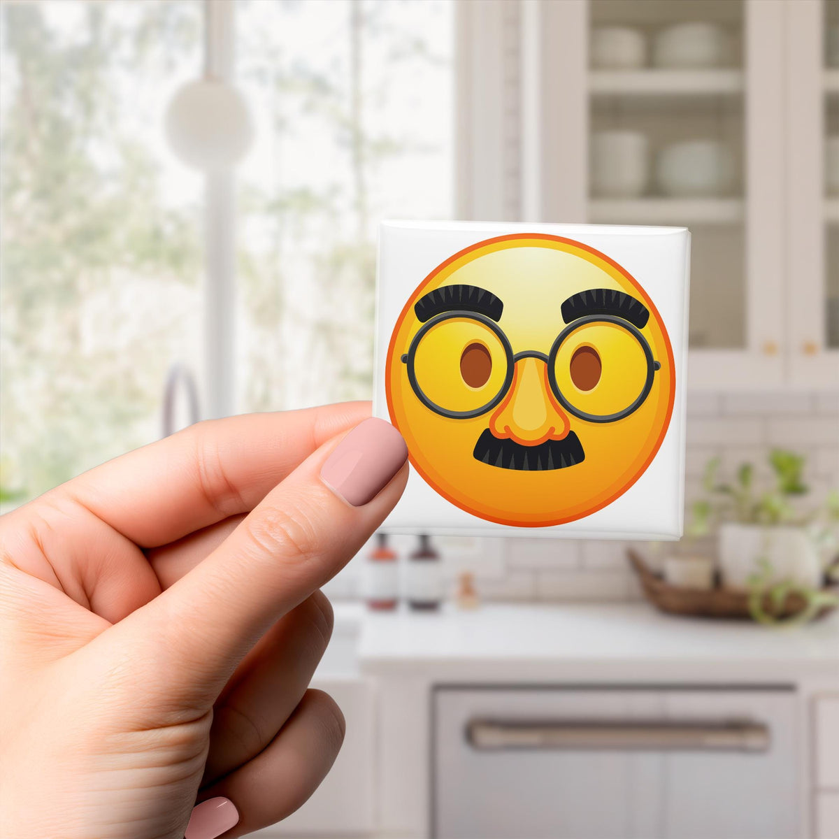 Disguised Face Emoji Magnet