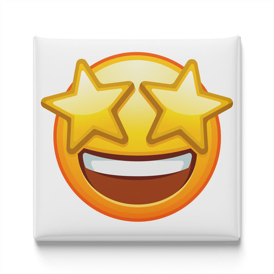 Face With Starry Eyes Emoji Magnet