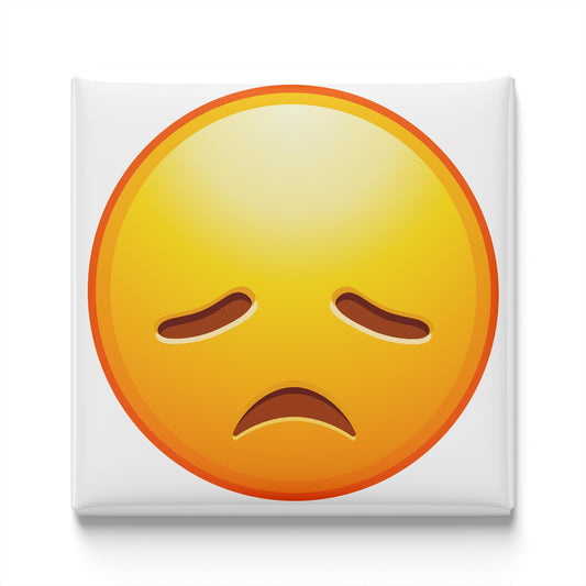 Disappointed Face Emoji Magnet