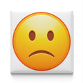 Slightly Frowning Face Emoji Magnet