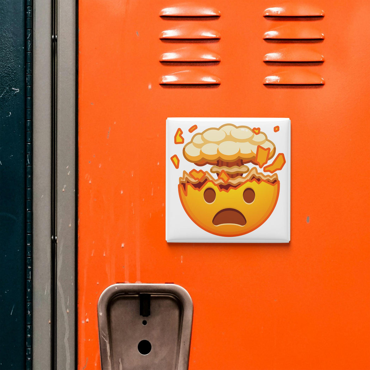 Exploding Head Emoji Magnet