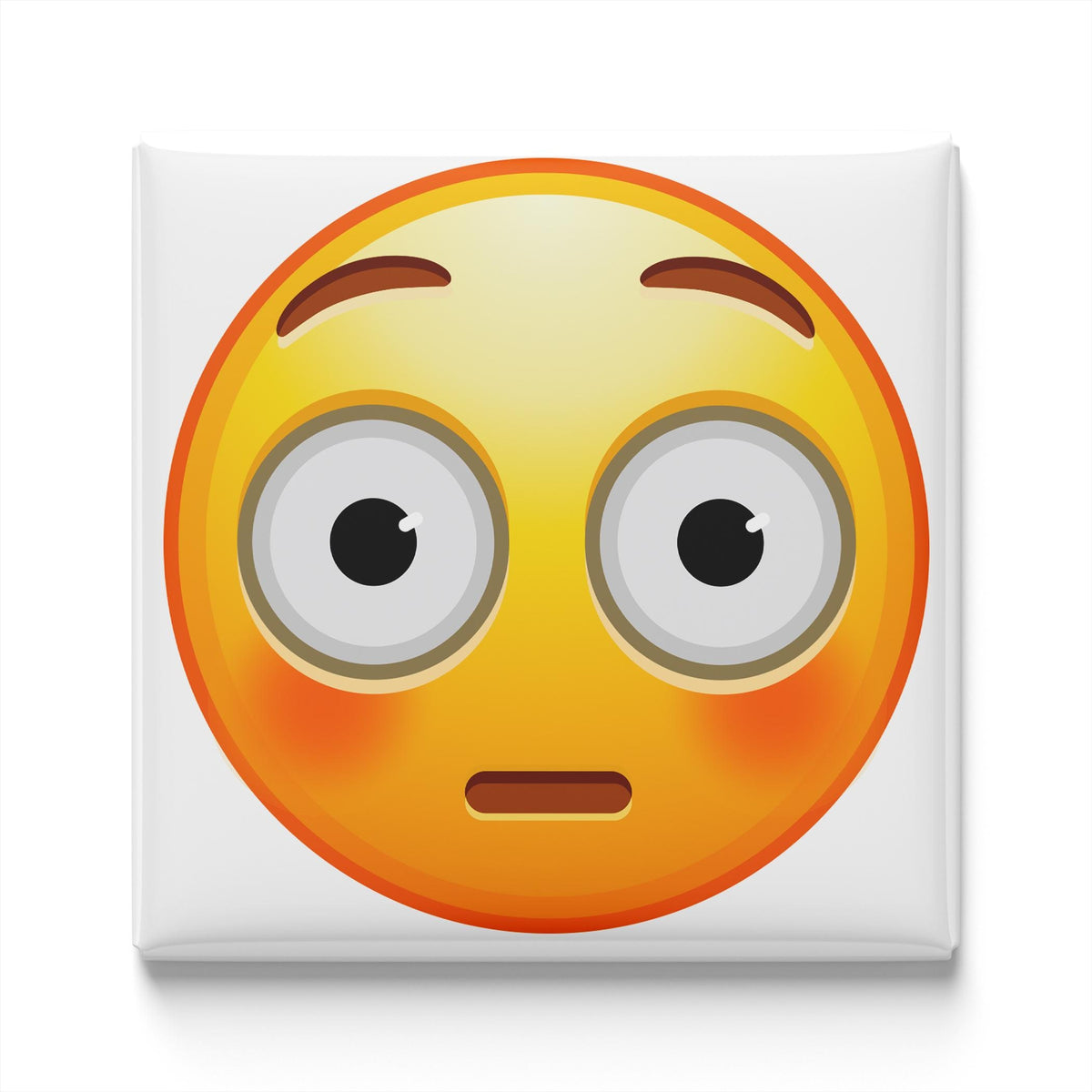 Face With Wide Open Eyes Emoji Magnet