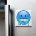 Cold Face Emoji Magnet
