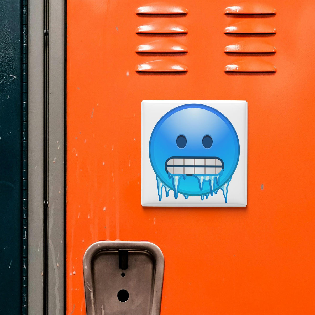 Cold Face Emoji Magnet