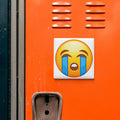 Loudly Crying Face Emoji Magnet