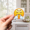 Face With Steam From Nose Emoji Magnet