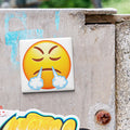 Face With Steam From Nose Emoji Magnet