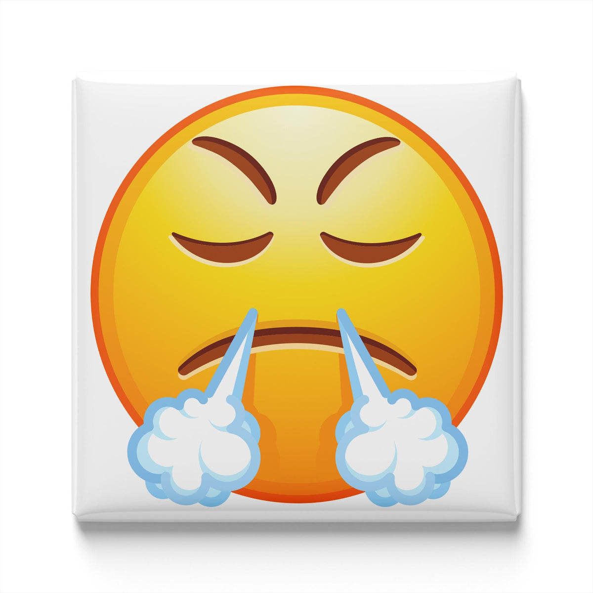 Face With Steam From Nose Emoji Magnet