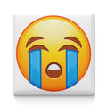 Loudly Crying Face Emoji Magnet