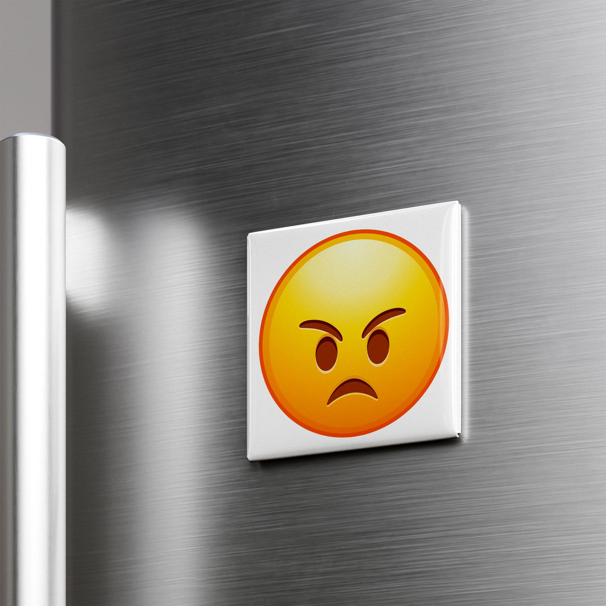 Angry Face Emoji Magnet