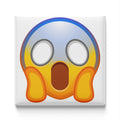 Face Screaming In Fear Emoji Magnet