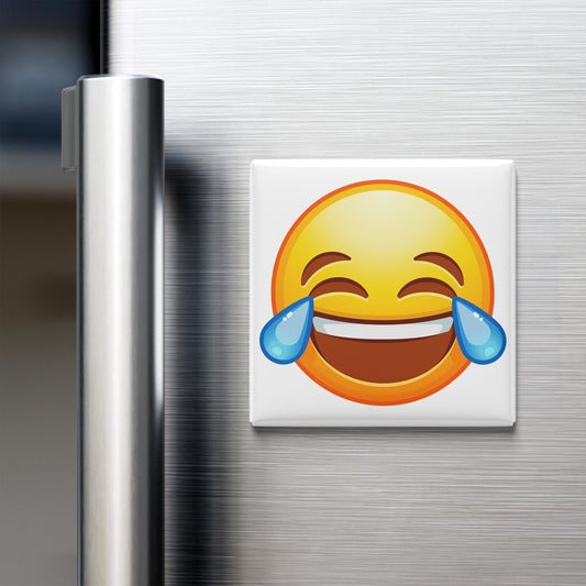 Face With Tears of Joy Emoji Magnet