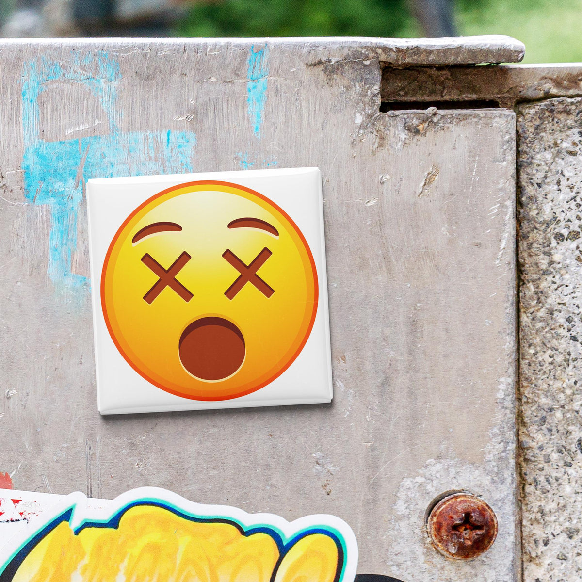Dizzy Face Emoji Magnet