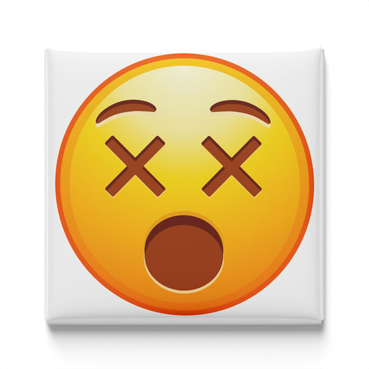Dizzy Face Emoji Magnet
