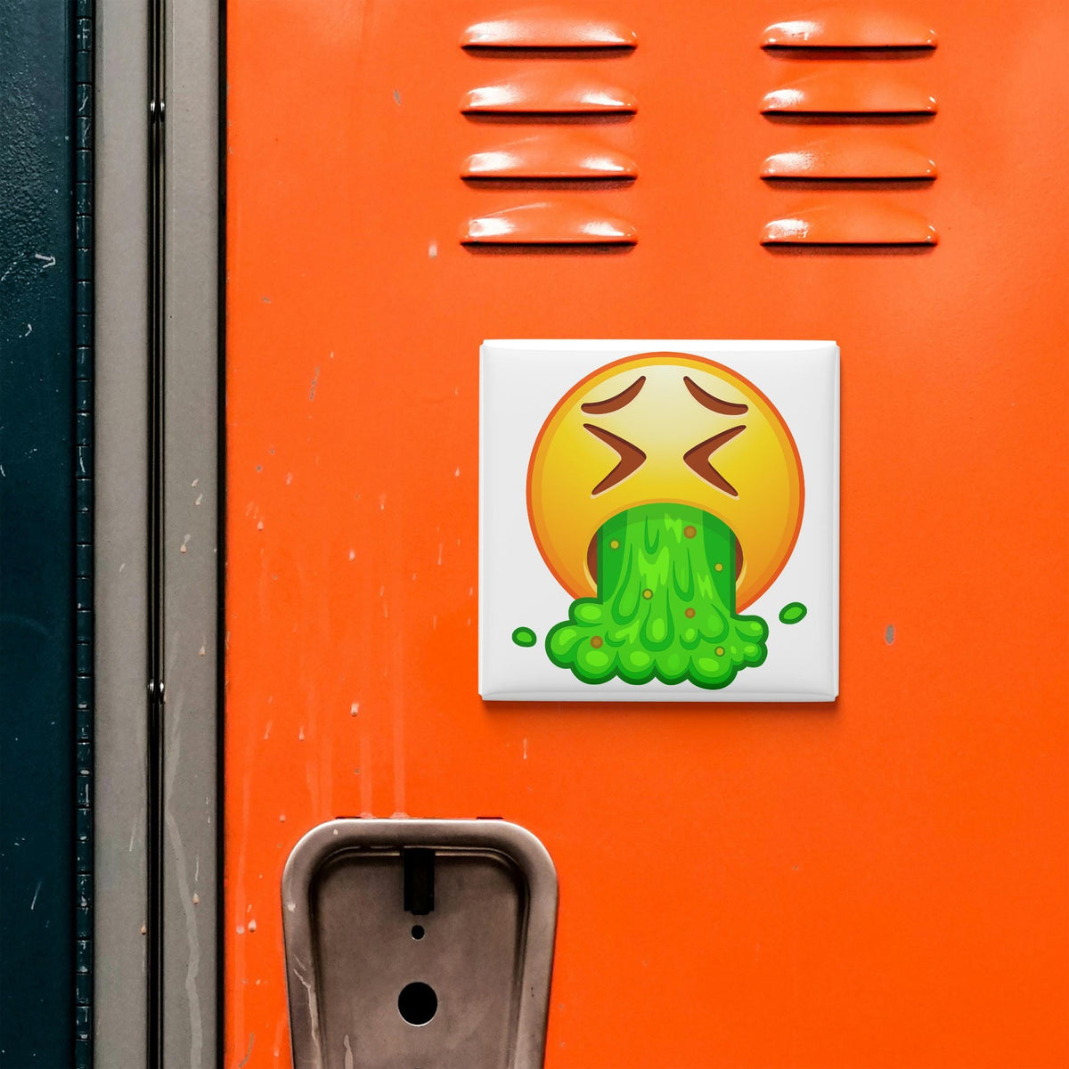 Vomiting Face Emoji Magnet