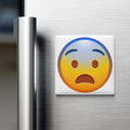 Fearful Face Emoji Magnet